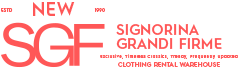 Signorina Grandi Firme, noleggio abiti per film, teatro, pubblicità, videoclip, feste private