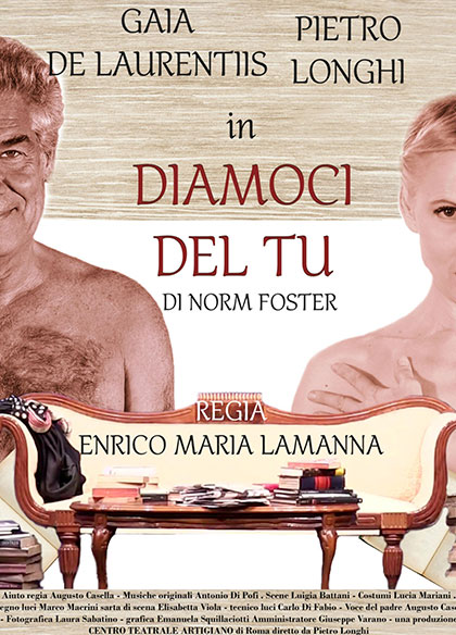 Signorina Grandi Firme, noleggio abiti - Teatro, Diamoci del tu