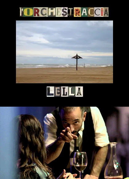 Signorina Grandi Firme, noleggio abiti - Videoclip, Lella Orchestraccia